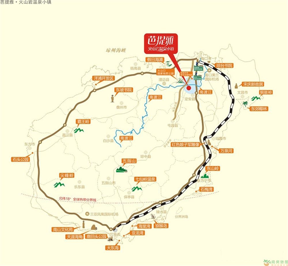 芭提雅火山岩温泉小镇 