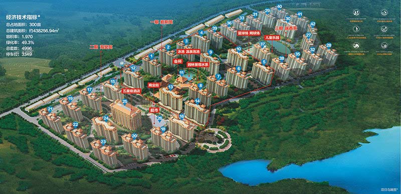 芭提雅火山岩温泉小镇 