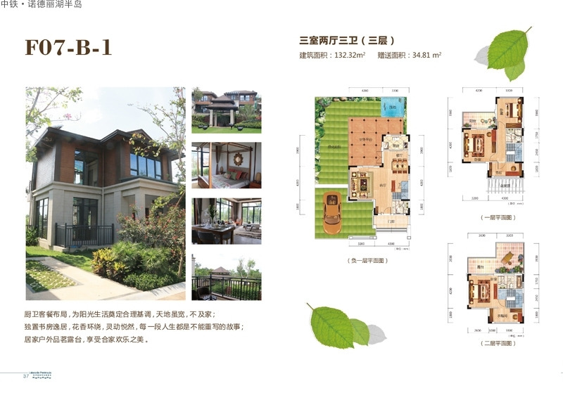 中铁·诺德丽湖半岛F07-B1户型 