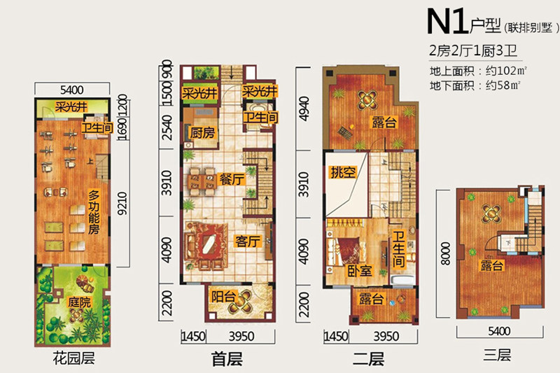 鲁能·海蓝福源N1户型