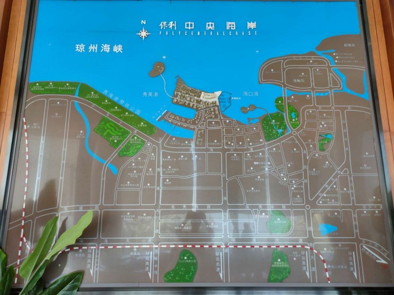 保利主题海岸区位图