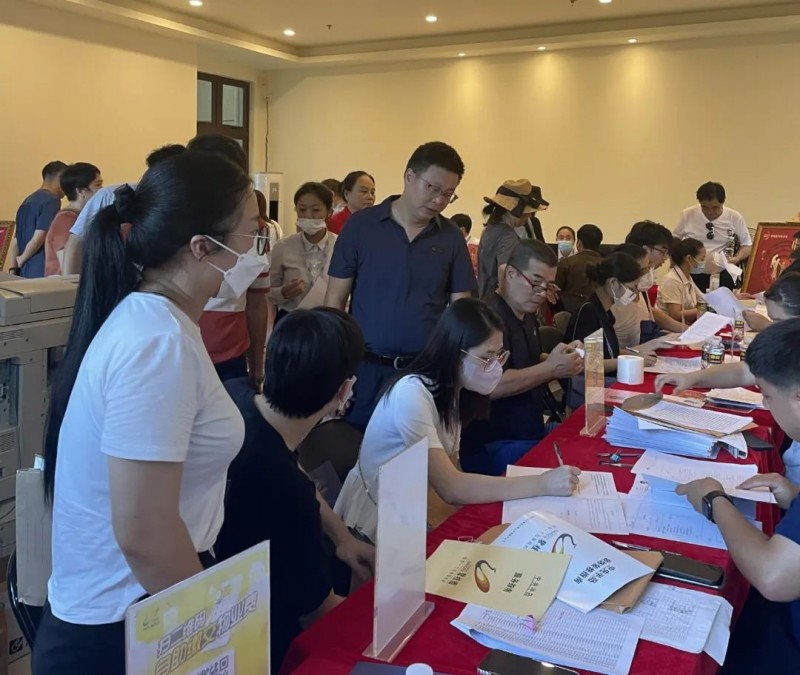 碧桂园中央半岛交付现场